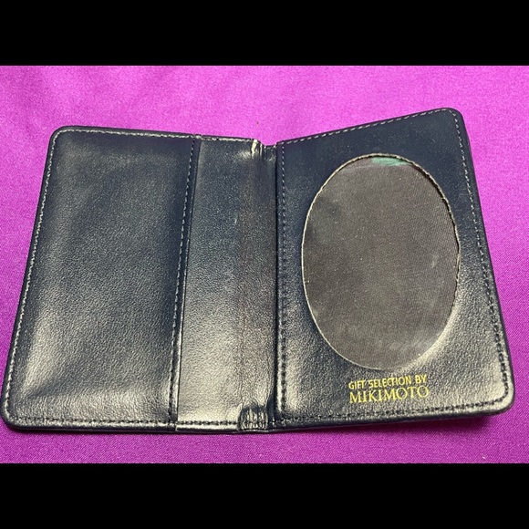 MIKIMOTO BIFOLD CARD ID WALLET - Picture 1 of 2